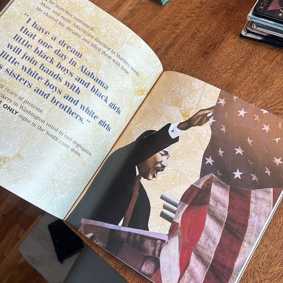 Martin’s Big Words, The Life of Dr. Martin Luther King, Jr. for children. - Picture 5 of 6